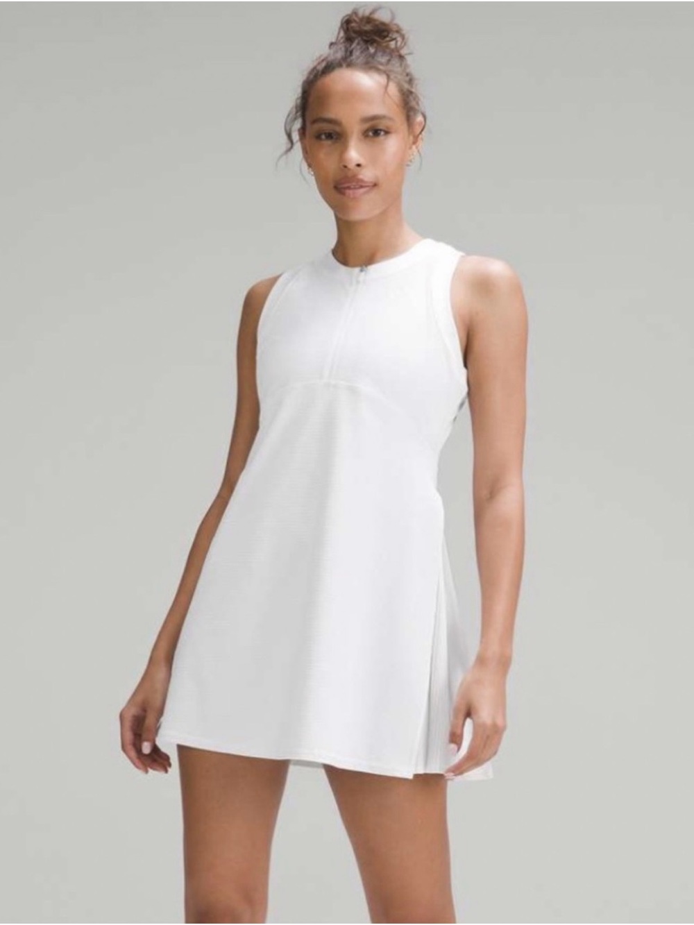 NWT Lululemon grid texture sleeveless tennis dress